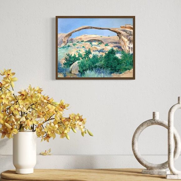 Original Oil Painting Landscape Arch National Park Southwest Art 11x14 Signed - Picture 6 of 6